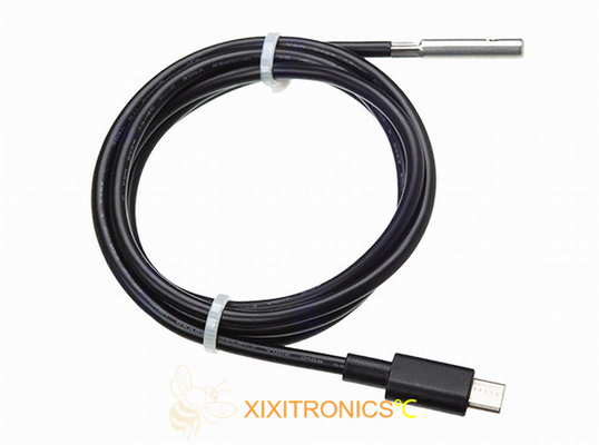 Tipo-c temperatura de Ntc del conector y serie del registrador MFT-K6M1A4466 del sensor de la humedad