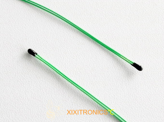 Termistores revestidos de epoxy del alambre de Telfon para las series de la calefacción MF5A-5 del espejo retrovisor de la calefacción del volante de la calefacción del asiento de carro