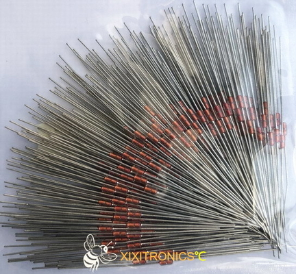 Termistor de cristal encapsulado empaquetado al vacío 10K de NTC 3972 series