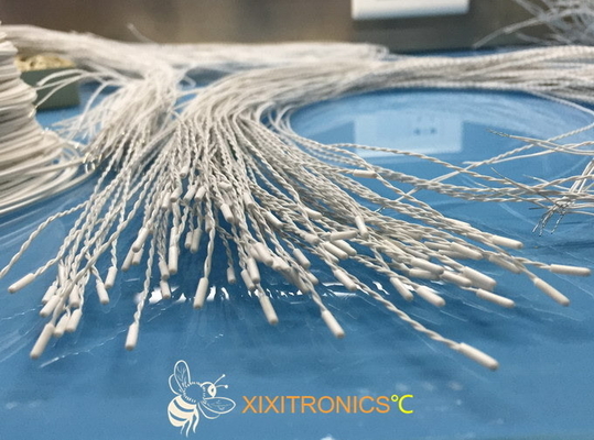 Casquillo del vinilo, ventajas del par trenzado, conector moldeado del estilo de Molex, sensor de temperatura médico de fines generales disponible 2.252K