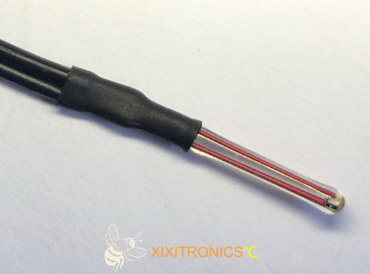 10K termistor de cristal de la punta de prueba radial NTC para el instrumento MF60 Serie de la belleza