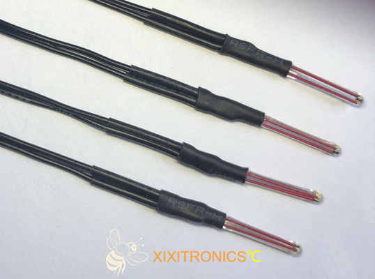 10K termistor de cristal de la punta de prueba radial NTC para el instrumento MF60 Serie de la belleza