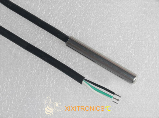 Sensor de temperatura RTD de 3 hilos PT100 de platino