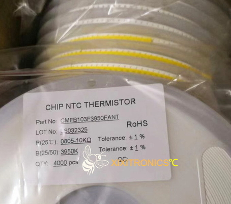 Termistores 10K 3950K de SMD 0805 Chip Style NTC para la impresora del LCD TCXO