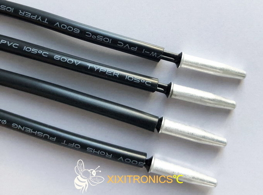 Evaporador de la CA, sensor de temperatura del automóvil del aire acondicionado con la cubierta de aluminio estándar