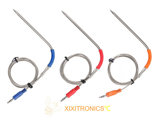 IPX3 a IPX7 ASAN A LA PARILLA los termómetros de carne inalámbricos de Bluetooth sondan las series MFF-3405