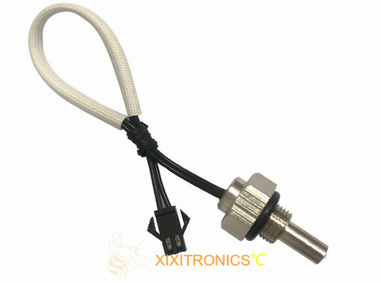 serie a prueba de humedad de la resina de epoxy MFP-S6 del sensor de temperatura de Heater Boiler Tanks NTC del agua 10K