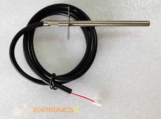 PT100 Probe de temperatura de acero inoxidable de 2 o 3 alambres con reacción rápida para horno de gas en la cocina