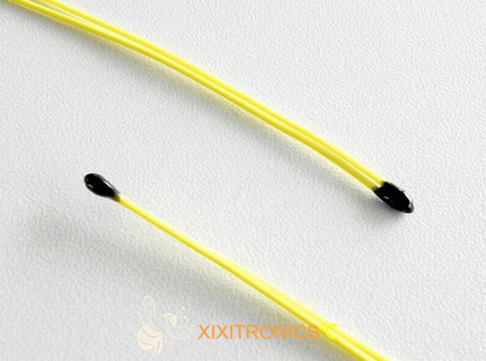 El sensor de temperatura automotriz de la calefacción del volante del asiento de carro Telfon ata con alambre la serie revestida de epoxy de los termistores MF5A-5