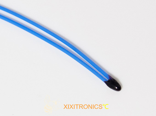 Serie revestida de epoxy del termistor MF5A-5 del alambre de Telfon del sensor del calor del asiento de carro de BMS